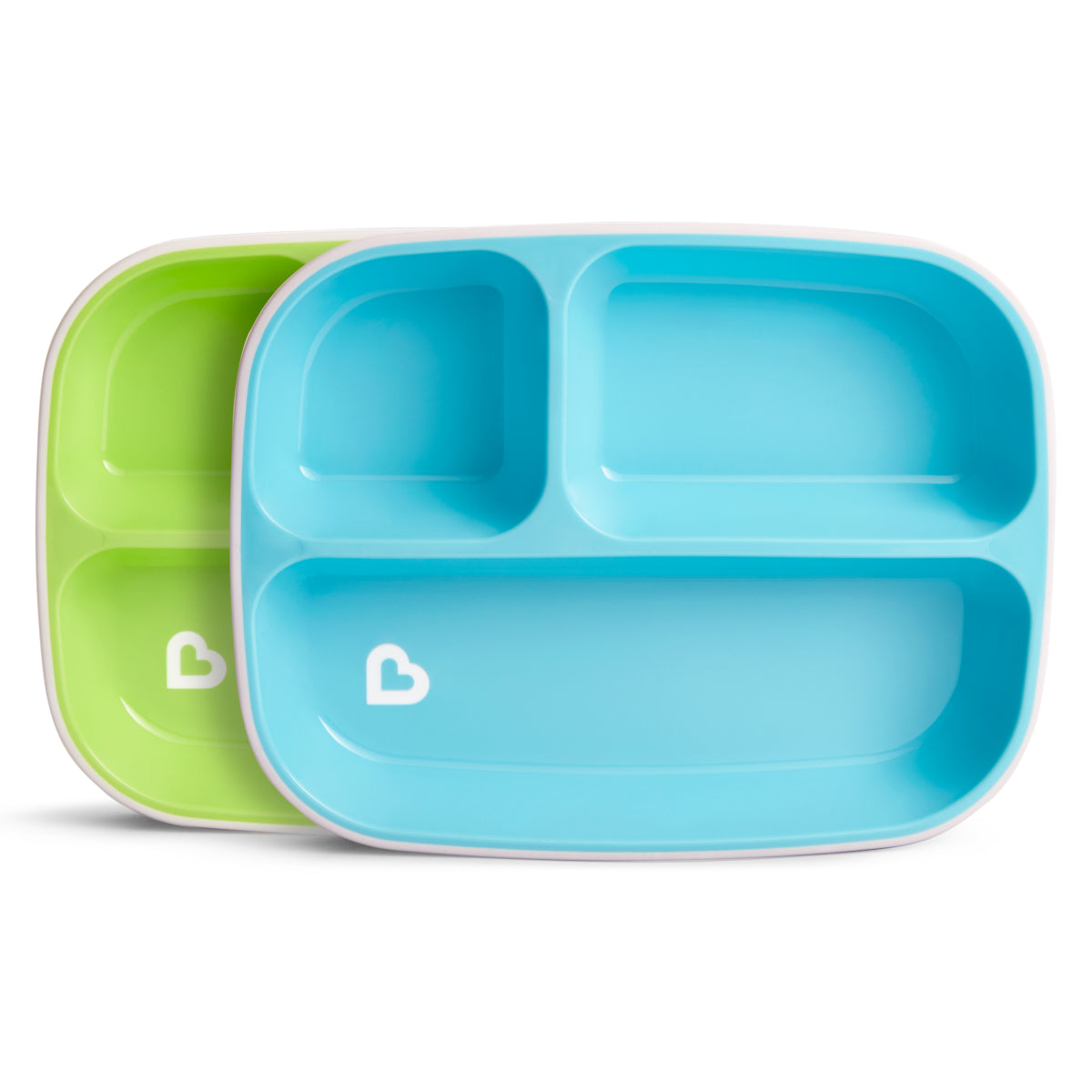 Splash™ Toddler Divided Plates - 2 Pack